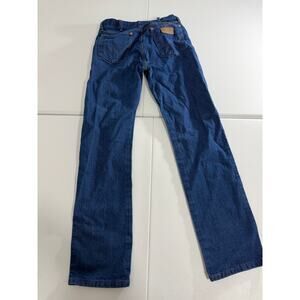 Wrangler Cowboy Cut Dark Wash Blue Jeans Size 31 x 34